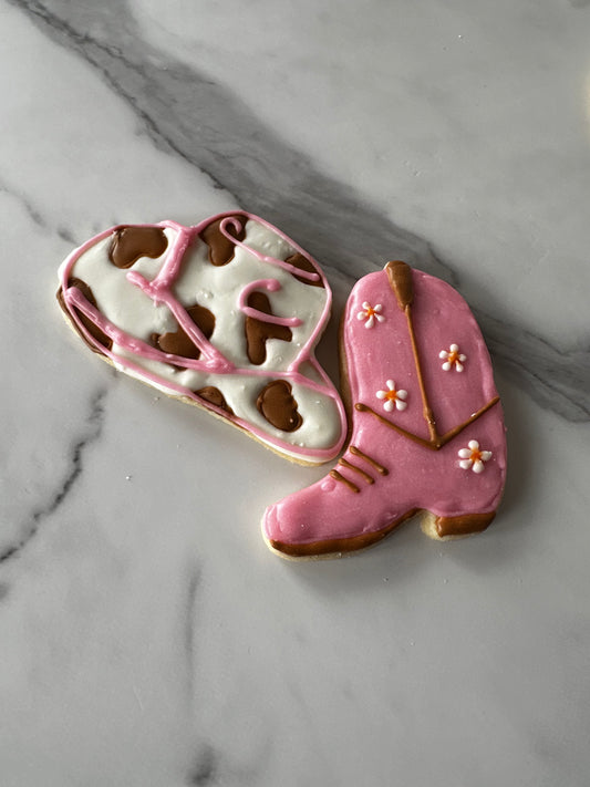 Western Themed Scratch Sugar Cookies